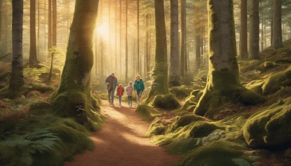 Bois des lutins : un prétexte pour ressourcer toute la famille à Diémoz