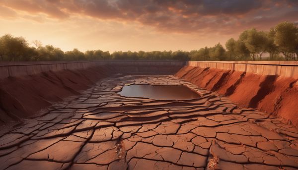 Une carrière de glay, un trésor géologique à explorer